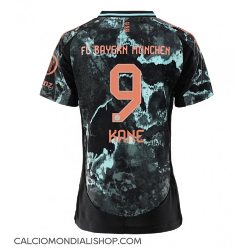 Maglie da calcio Bayern Munich Harry Kane #9 Seconda Maglia Femminile 2024-25 Manica Corta